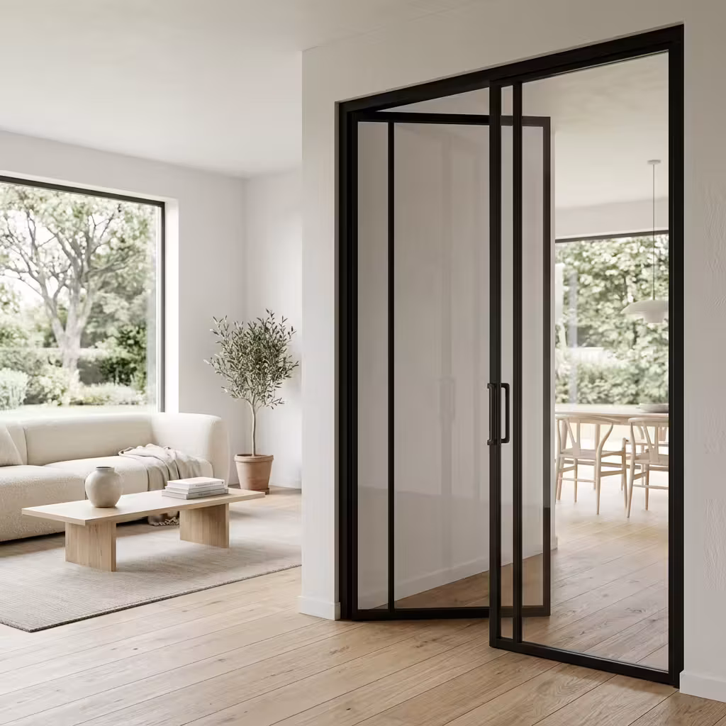 Mockup van de 3D configurator voor het ontwerpen van binnendeuren